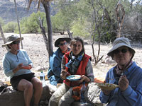 Lunch in the shade